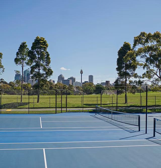 Sydney Boys High School Tennis Courts Moore Park